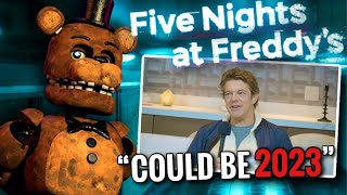 Five Nights At Freddys Movie 2023 Release Date  Major Announcement Soon FNAF Update [upl. by Annahsit]