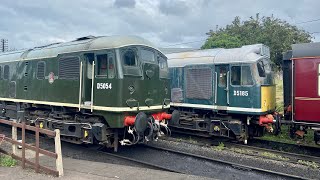 GCR Autumn Diesel Gala 1923 [upl. by Nanci940]