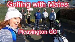 Pleasington Golf Club  Golfing with Mates [upl. by Atilal788]