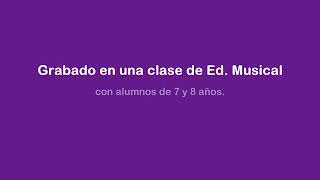 Juego de improvisación y vocalización con niños [upl. by Edee]