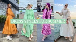 Hijab Summer Dress Styling 2022 🌸 Beautiful Outfit Ideas For Summer [upl. by Roosevelt991]