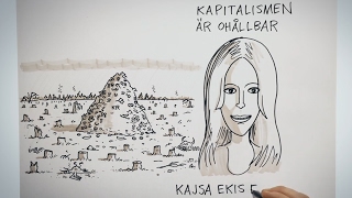 Kapitalismen är ohållbar  Kajsa Ekis Ekman  Idévärlden i SVT [upl. by Aenel113]