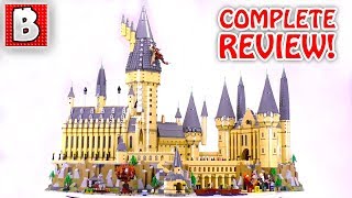 LEGO Hogwarts Castle DETAILED REVIEW  Harry Potter Set 71043 [upl. by Alleris]