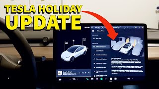 Tesla Model Y Holiday Update 202344301 is here [upl. by Novyert161]