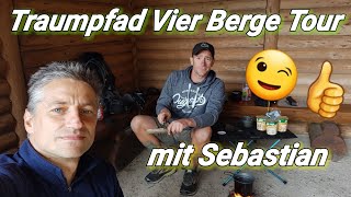 Traumpfad Vier Berge Tour mit Sebastian vom Kanal Outdoor mit Sebastian [upl. by Philbin]