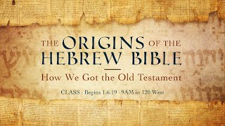 The Old Testament Manuscripts  Origins of the Hebrew Bible  Jeff Gordon [upl. by Patricio]