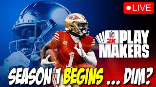 🔴 LIVE STREAM  Season 1 Kickoff in NFL 2k Playmakers 🏈 Will Players Come Back [upl. by Longan]