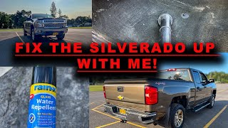 Silverado Makeover Tire Rotation New Tonneau Cover Foam Wash Interior Cleaning and More [upl. by Nerb]