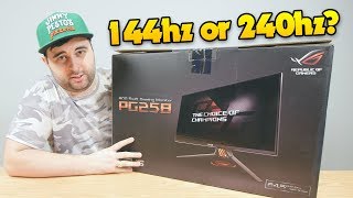 144hz vs 240hz Gaming Monitor  Worth It [upl. by Mavra56]