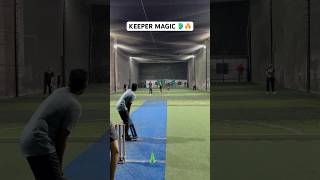 Keeper Rapid Magic At Cricket Field 🧤Spin Balls Batsman Swing And Keeper Skills cricket shorts [upl. by Dona]