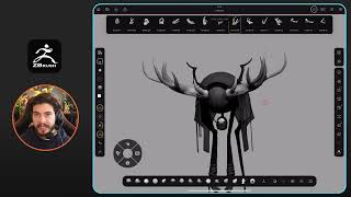 ZBrush for ipad quick tips 13  Custom IMM brushes [upl. by Tommy]