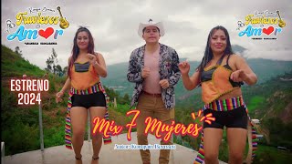 Mix 7 mujeres  Traviesos Del Amor  Estreno 2024 Vídeoclip [upl. by Elleina253]