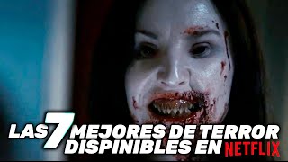 Las 50 MEJORES películas de TERROR de NETFLIX [upl. by Winfred299]