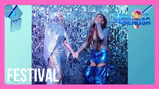 Show de Ludmilla no Coachella inicia com áudio enviado por Beyoncé [upl. by Poree]