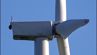 Zieko and Luko wind farm with GE Nordex and Gamesa wind turbines [upl. by Kcub]