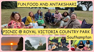 PICNIC  ROYAL VICTORIA COUNTRY PARKSOUTHAMPTON 🧺🌭🥙FUNFOOD AND ANTAKSHARI [upl. by Burg]