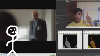 Controlling computer with hand gestures OpenCV Python [upl. by Halehs373]