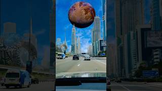 scale of solar system in desert  solar system star system shortseed shorts shortsviral vfx [upl. by Gerson]