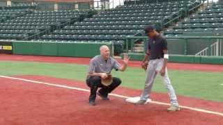 Ripken Baseball Fielding Tip  Holding the Runner at 1st Base [upl. by Segal193]