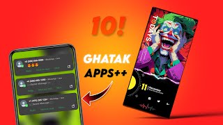 10 Exciting New Android Customization Hacks and Secret Apps For Pro Users 😱 Best Apps [upl. by Petersen]