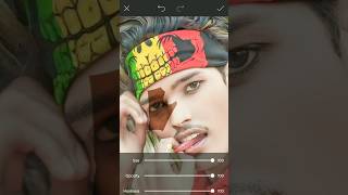 Autodesk sketchbook face smooth photo editing spphotoediting picsart photography tutorial short [upl. by Milissent]