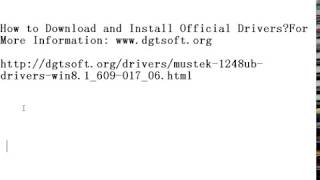 Mustek 1248UB Drivers for Windows 10 32bit64 bit 7194601773 [upl. by Eileen850]