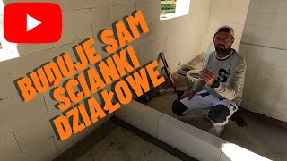 Buduje sam ścianki działowe [upl. by Lotsyrc]