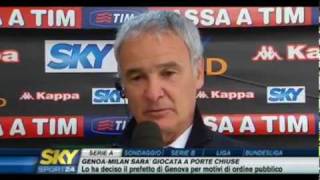 RANIERI VS MOURINHO DA SEMPRE [upl. by Gnaht]