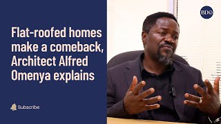 Flatroofed homes make a comeback Architect Alfred Omenya explains [upl. by Mot]