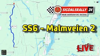 SS6 Malmveien 2  Sigdalsrally 2024 [upl. by Marlyn60]