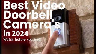 Top 3 Video Doorbells of 2024 Best Smart Home Security Picks  Ring Arlo Tapo Wyze Eufy Google [upl. by Selhorst401]