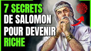 Richesse Révélée  Les 7 Secrets de Salomon pour Prospérer [upl. by Aleina]