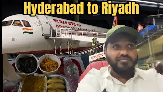 india to riyadh flight  My Hyderabad Departure Story rgia hyderabad flight [upl. by Orutra]