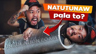 Natutunaw pala ang Insulation Foam  Pinoy Karpintero  Workshop Renovation [upl. by Nobie]