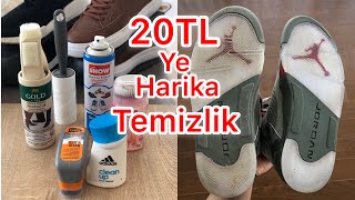 AYAKKABI NASIL TEMÄ°ZLENÄ°R Ä°HTÄ°YACINIZ OLAN TEMÄ°ZLÄ°K NASIL YAPILIR SPOR AYAKKABI TEMÄ°ZLÄ°ÄÄ° [upl. by Josefina]