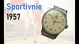 Sportivnie a Soviet sport watch from 1957 [upl. by Hadnama687]