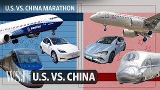 How the US and China Compete in Planes EVs Chips and More  WSJ US vs China [upl. by Nyleaj]