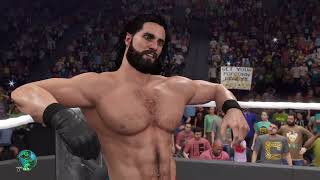 SETH ROLLINS VS DEAN AMBROSE NO HOLDS BARRED [upl. by Yenduhc]