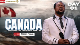 CANADA CONFERENCE BROADCAST WITH APOSTLE JOHN CHI DAY 1 10052024 [upl. by Jelsma885]