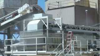 FabtecJCI Twin 8x20 Screen Plant with 60quot Under Screen Conveyor [upl. by Elga240]