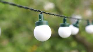 MultiPower Festoon String Lights day and night footage [upl. by Amlas878]