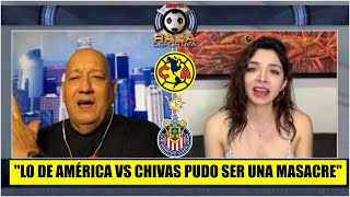 UNA MASACRE pudo ser la GOLEADA del América a Chivas si se lo proponía  Raza Deportiva [upl. by Okechuku286]