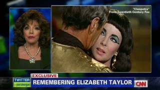 CNN Official Interview Joan Collins reflects on Liz Taylor [upl. by Issak268]