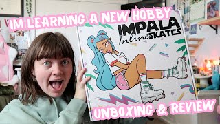 i bought IMPALA ROLLER BLADES vlog  unboxing amp review [upl. by Marsden]