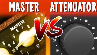 Blues Jr VS Tweed Deluxe 5E3  Part 2 Master Volume VS Attenuator [upl. by Einnaf]