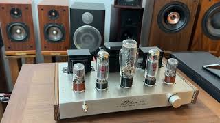 Oldchen EL34 Tube Amplifier HIFI Singleended Class A amp testing before sending [upl. by Frohman54]