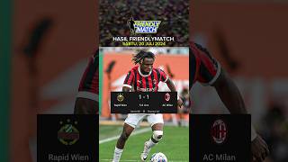 Hasil Rapid Wien vs AC Milan  Hasil Bola Tadi Malam [upl. by Nahtahoj698]