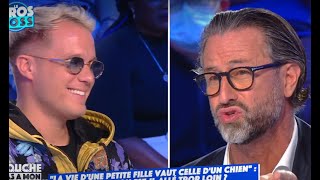 TPMP Nicolas Pernikoff en larmes pour son chien quil doit abandonner et Guillaume Genton se marre [upl. by Nnailuj]