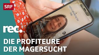 AnorexieCoaches – Wie junge Magersüchtige auf Social Media ausgenutzt werden  rec  SRF Dok [upl. by Aelram]