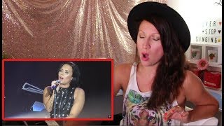 Vocal Coach REACTS to DEMI LOVATOS BEST LIVE VOCALS [upl. by Carman72]